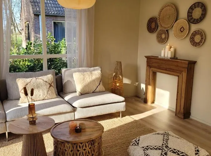 Bohemian Wellness Met Hottub & Sauna Tatil Evi *